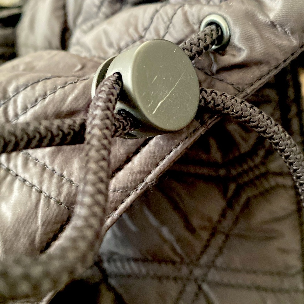 Burberry Black Hooded Coat - Picture 11 of 15